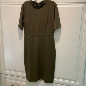Olive green Ann Taylor dress new with tags